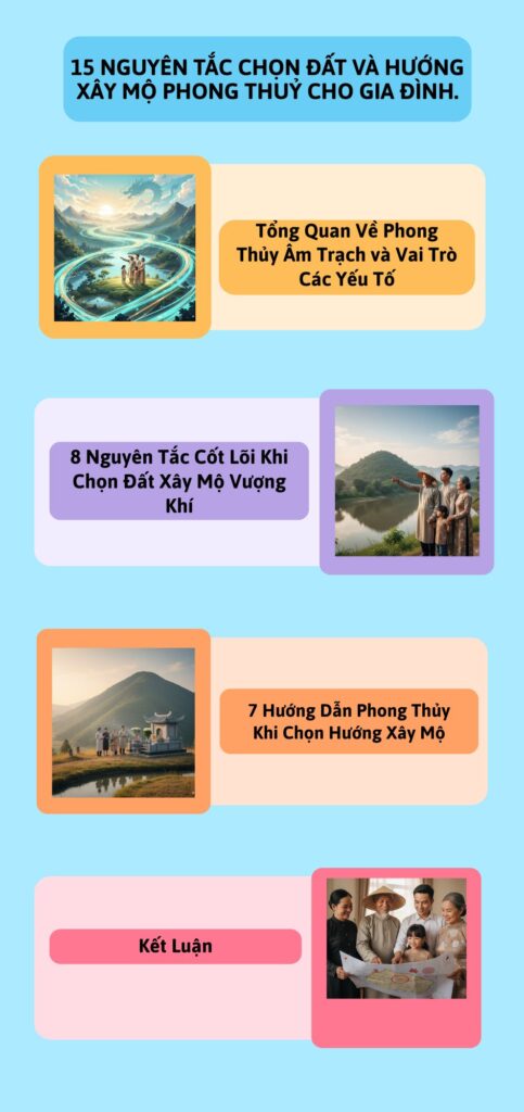Nguyên Tắc Chọn Đất xây mộ và Hướng Xây Mộ Đúng Phong Thủy