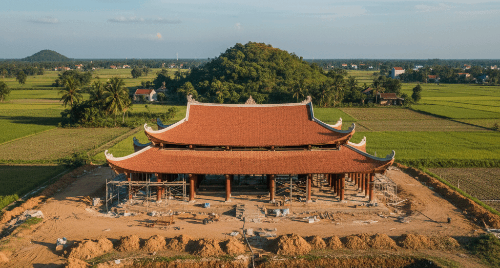 Bí quyết chọn đất xây dựng nhà thờ họ theo phong thủy: hướng đất, thế đất, những vị trí cần tránh và ảnh hưởng đến vận khí dòng tộc.4