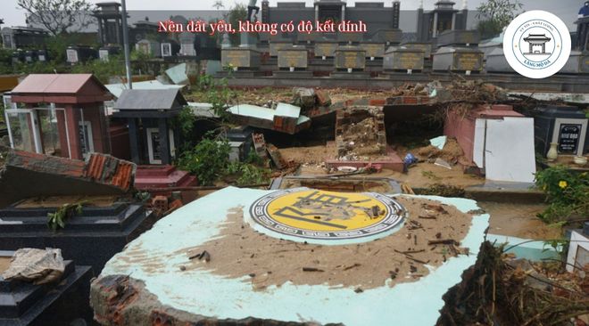 Mộ Bị Sụt Lún Đất