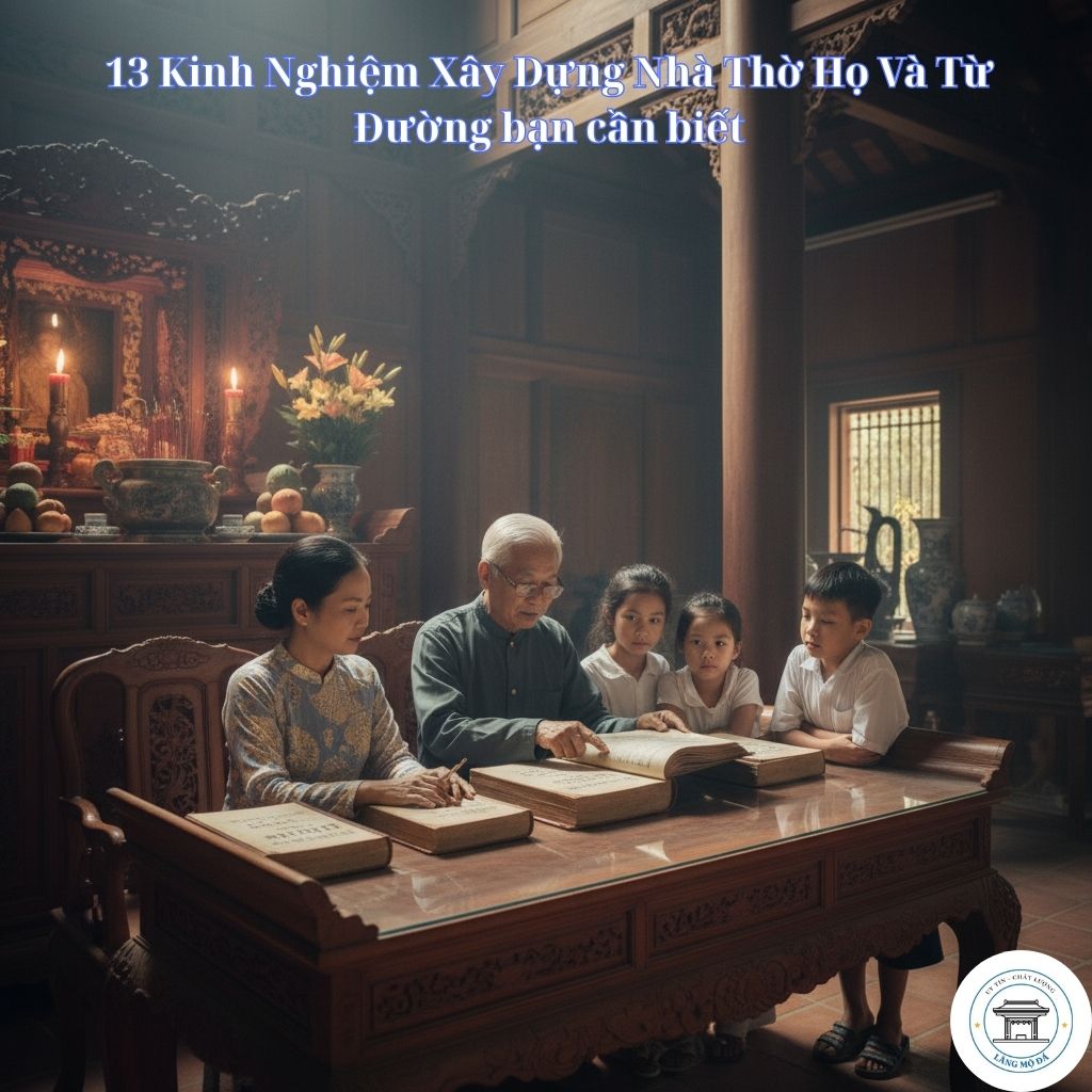 Xem tuổi trưởng tộc khi xây nhà thờ họ