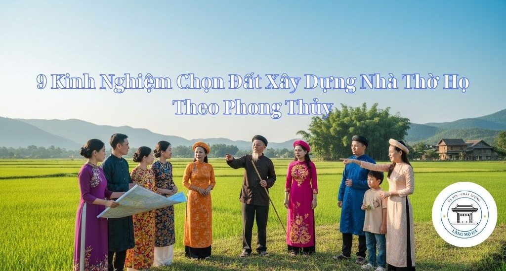 9 Kinh Nghiệm Chọn Đất Xây Dựng Nhà Thờ Họ Theo Phong Thủy