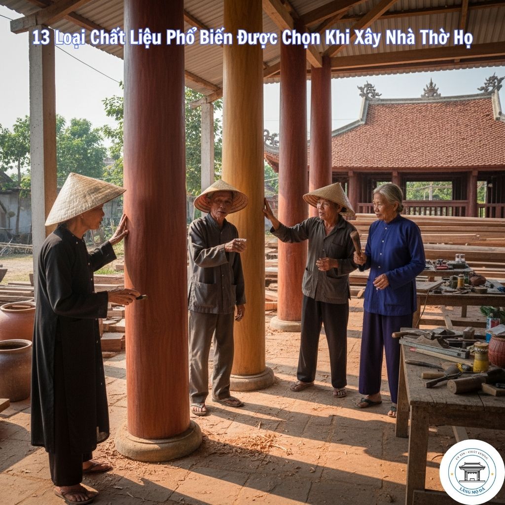 Ý nghĩa của việc lựa chọn chất liệu khi xây nhà thờ họ