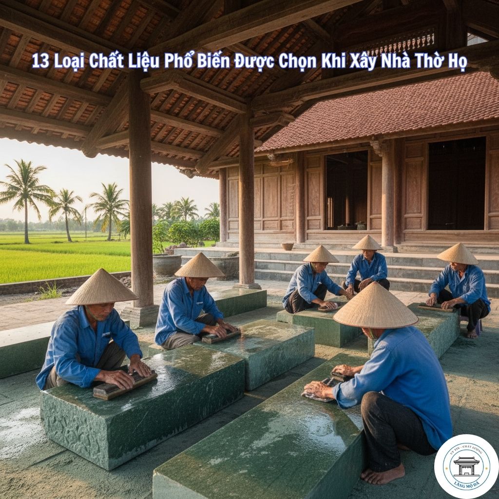 chất liệu Đá xanh Thanh Hóa