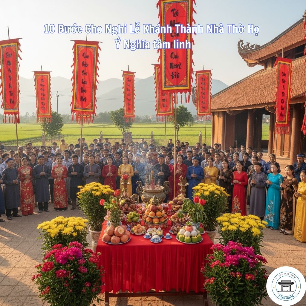 Trang trí không gian khánh thành