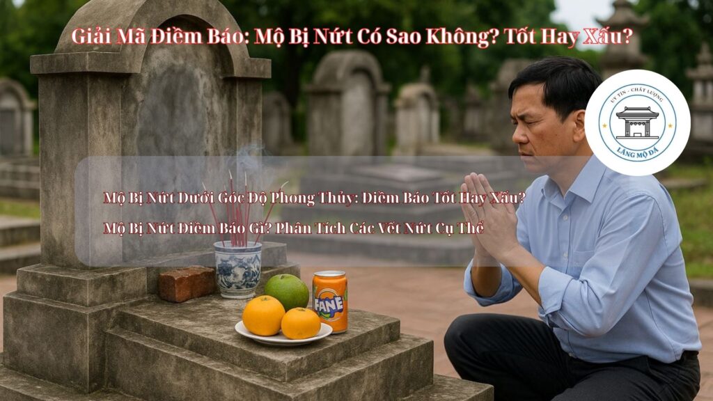 Giải Mã Điềm Báo: Mộ Bị Nứt Có Sao Không? Tốt Hay Xấu?