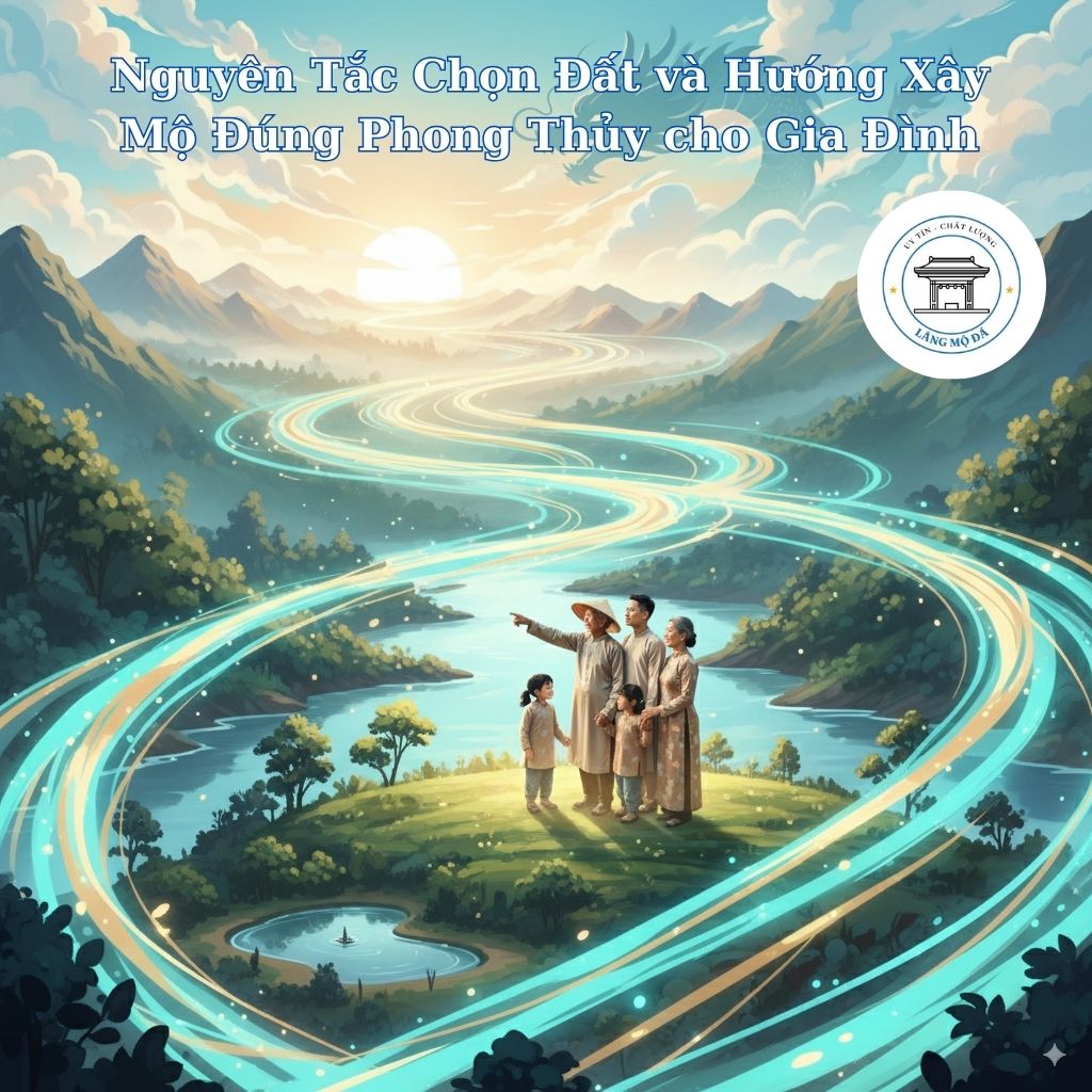 Chọn Đất xây mộ và Hướng Xây Mộ Đúng Phong Thủy