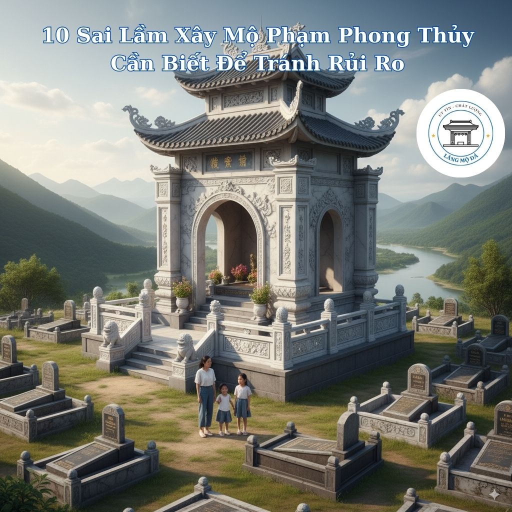 Xây Mộ Quá Cao hoặc Quá Lớn so với Quy Chuẩn