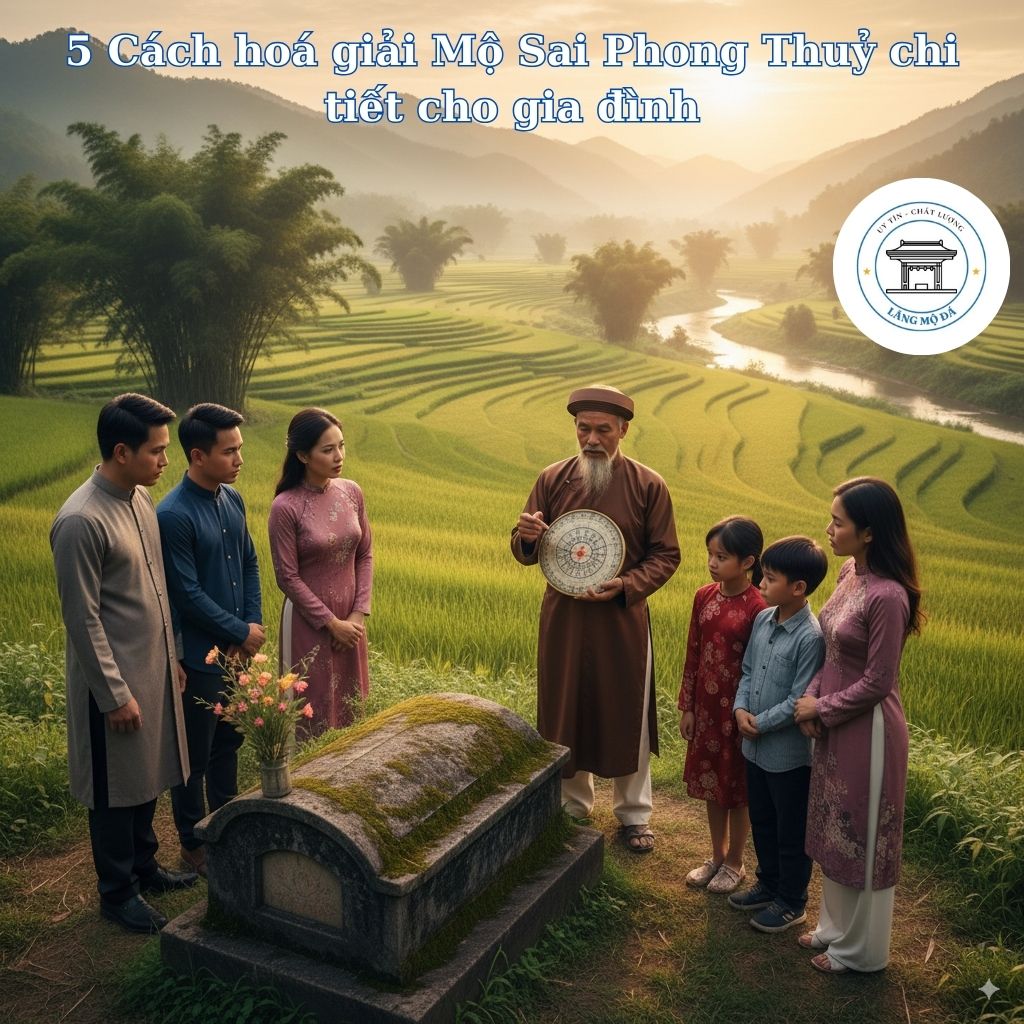 3.2. Điều chỉnh hướng xây mộ - Cách hoá giải mộ sai phong thuỷ