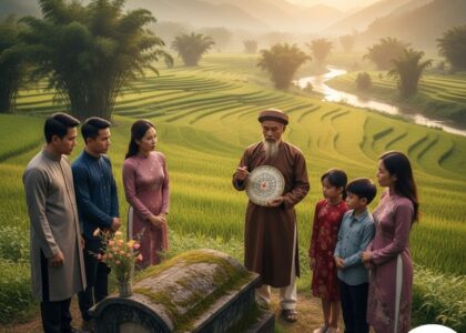 15 Nguyên Tắc Chọn Hướng và Đất Xây Mộ Đúng Phong Thủy