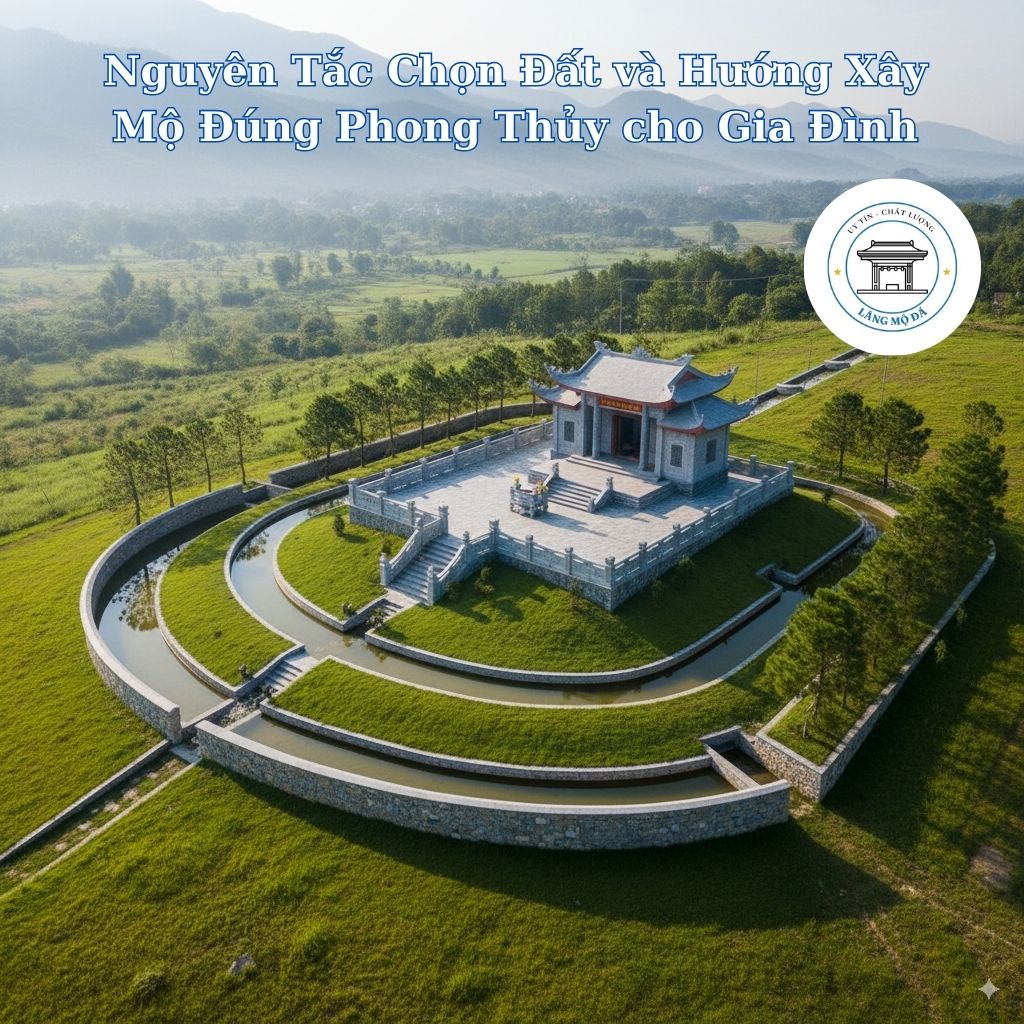 chọn đất xây mộ và chọn hướng xây mộ