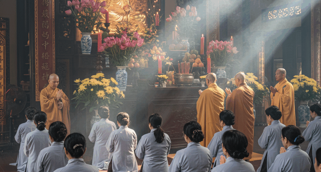 Lễ Vu Lan báo hiếu là dịp quan trọng để mỗi người tưởng nhớ công ơn cha mẹ, ông bà và tổ tiên,nuôi dưỡng lòng hiếu hạnh .