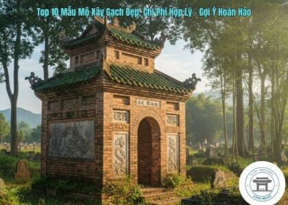 Top 10 Mẫu Mộ Xây Gạch Đẹp, Chi Phí Hợp Lý – Gợi Ý Hoàn Hảo