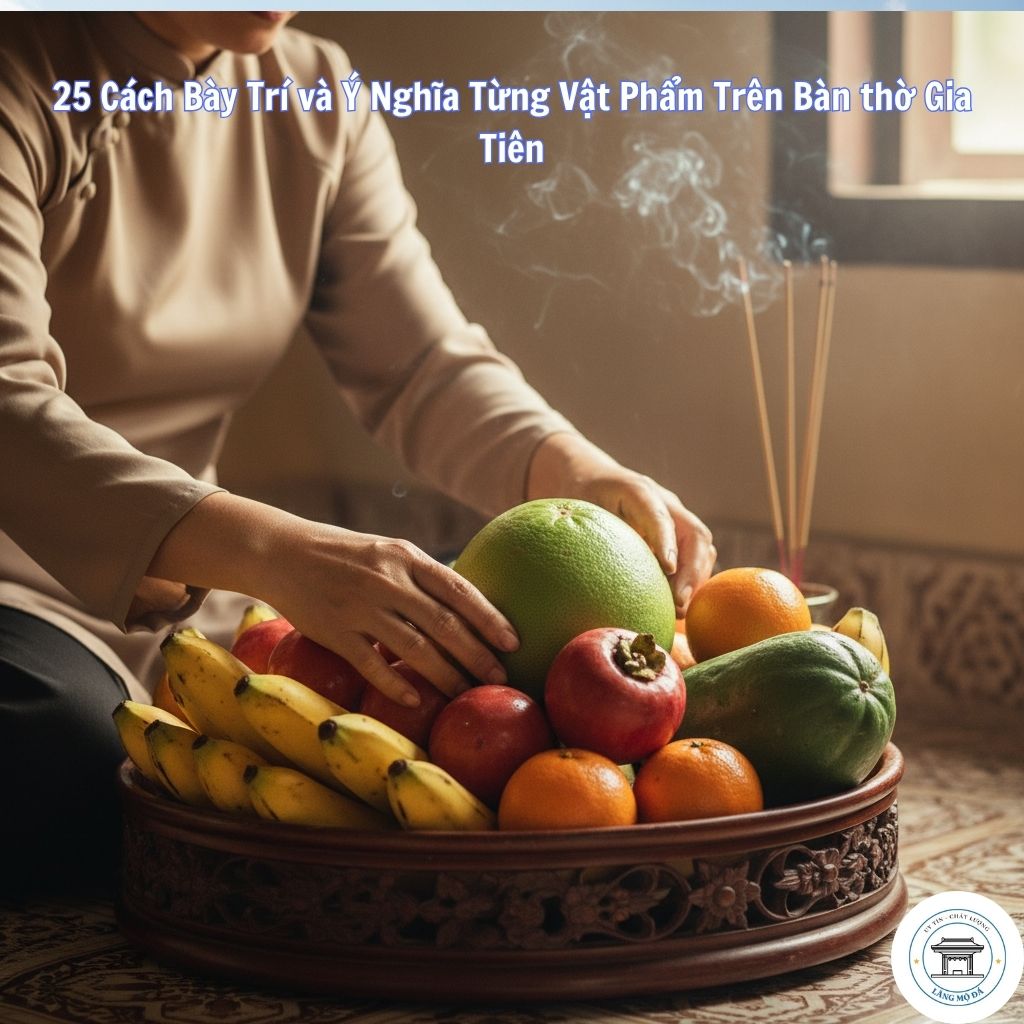 Lễ vật – Hoa, quả và mâm cỗ cúng