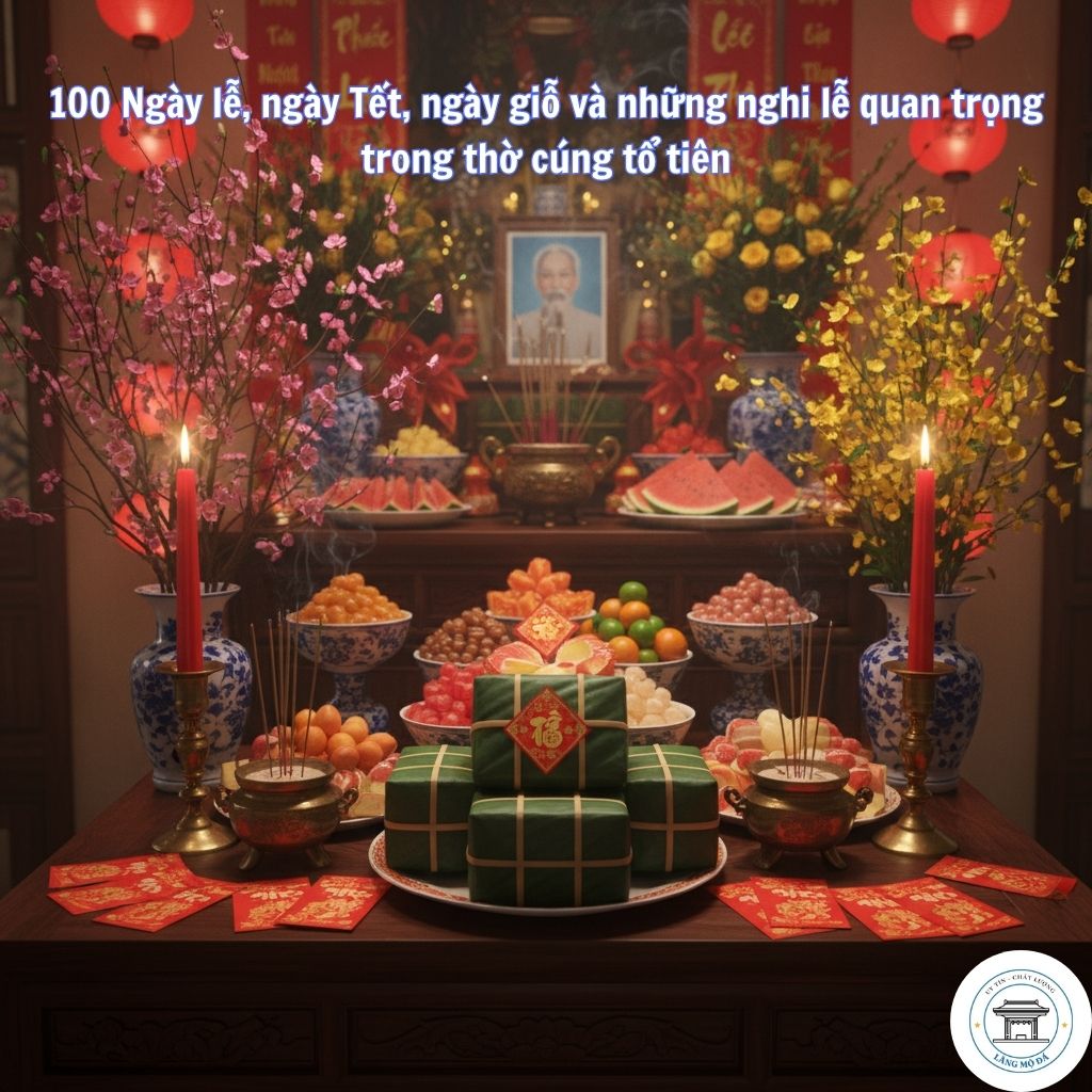 Danh mục 100 ngày lễ, ngày Tết, ngày giỗ quan trọng trong thờ cúng tổ tiên