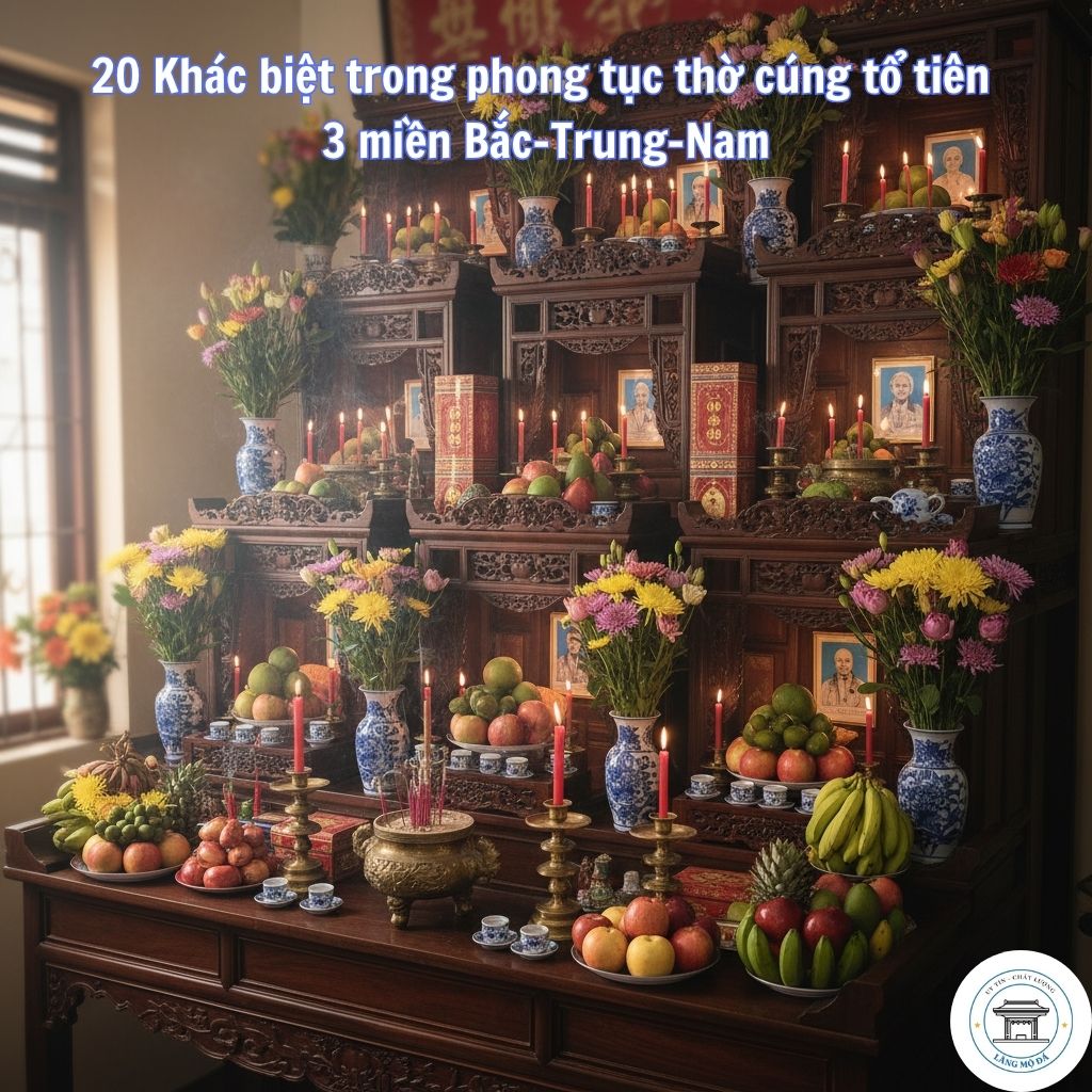 Bàn thờ tổ tiên ở Miền Trung