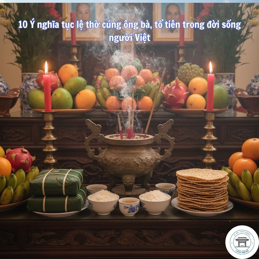 Thờ cúng ông bà – Nét đẹp giáo dục truyền thống