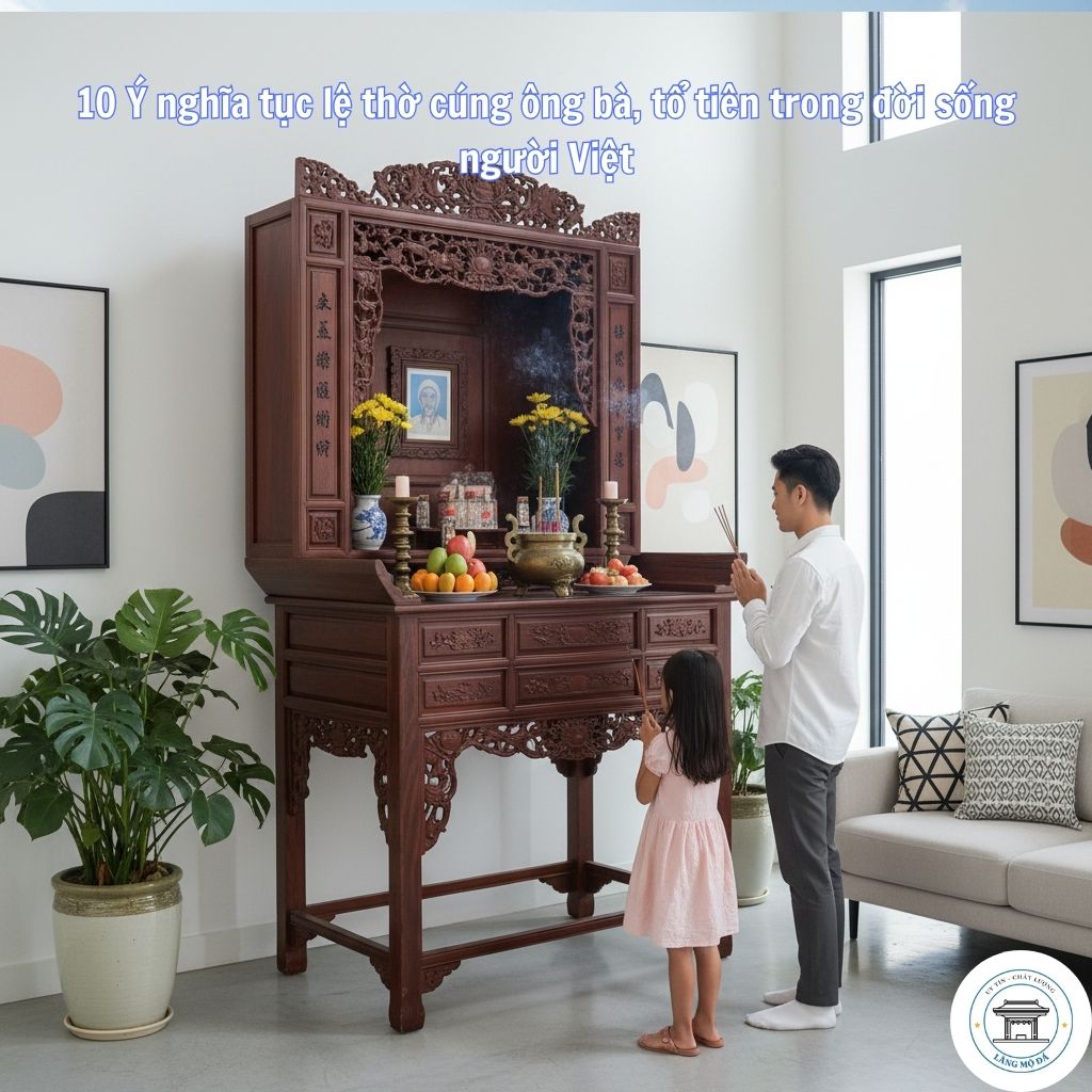 Thờ cúng như một phương thức kết nối tâm linh