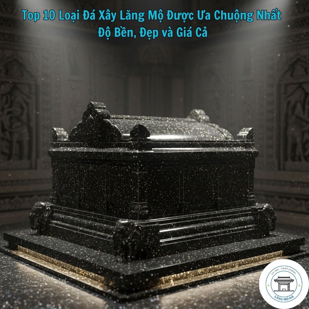 Đá Granite Đen Kim Sa (Ấn Độ)