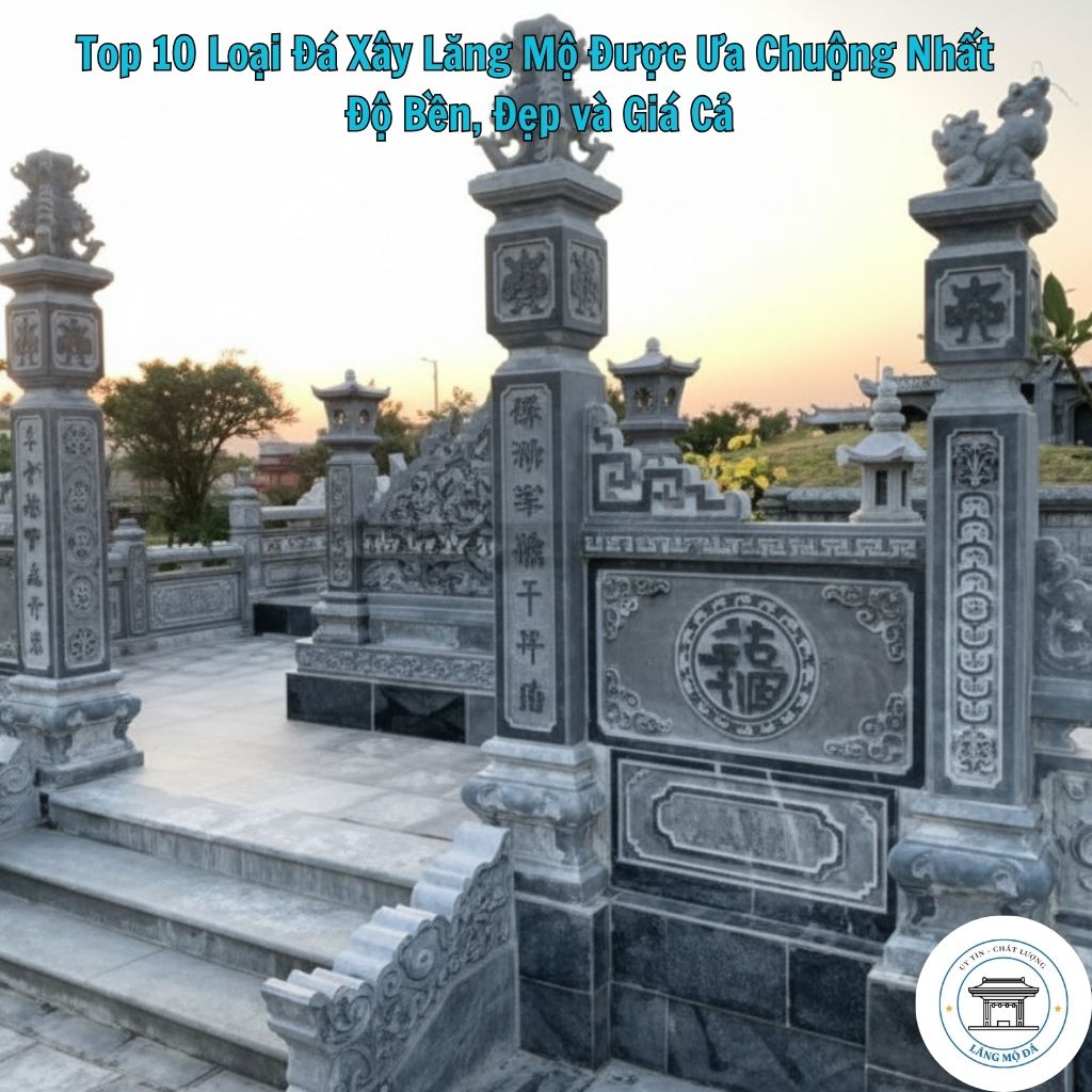 Kinh nghiệm chọn đá xây lăng mộ phù hợp